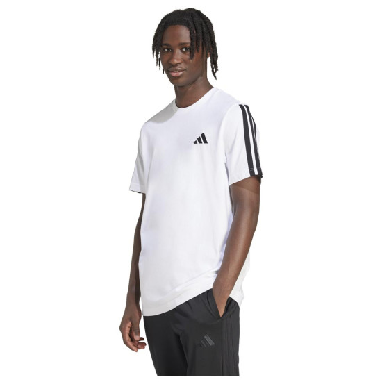 Adidas Ανδρική κοντομάνικη μπλούζα 3-Stripes Single Jersey Tee
